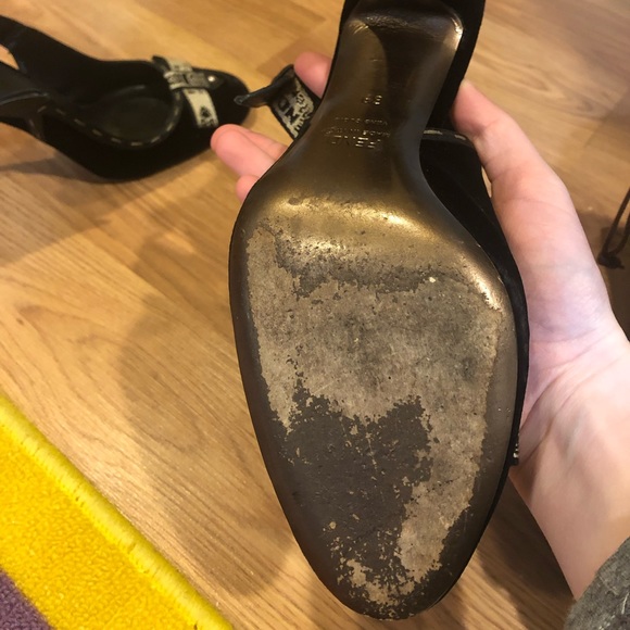 Fendi Women’s Slingback Heels - Picture 3 of 3